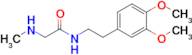 N-(3,4-dimethoxyphenethyl)-2-(methylamino)acetamide