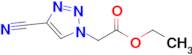 Ethyl 2-(4-cyano-1H-1,2,3-triazol-1-yl)acetate