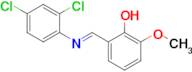 (E)-2-(((2,4-dichlorophenyl)imino)methyl)-6-methoxyphenol