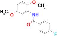 N-(2,5-dimethoxyphenyl)-4-fluorobenzamide