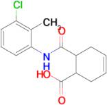 6-((3-Chloro-2-methylphenyl)carbamoyl)cyclohex-3-ene-1-carboxylic acid