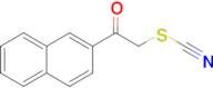 1-(Naphthalen-2-yl)-2-thiocyanatoethan-1-one
