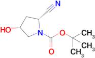 Tert-butyl (2R,4R)-2-cyano-4-hydroxypyrrolidine-1-carboxylate