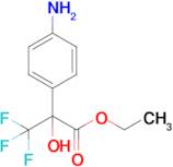 Ethyl 2-(4-aminophenyl)-3,3,3-trifluoro-2-hydroxypropanoate