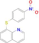 8-((4-Nitrophenyl)thio)quinoline