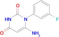 6-Amino-1-(3-fluorophenyl)pyrimidine-2,4(1H,3H)-dione