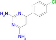 6-(4-Chlorophenyl)pyrimidine-2,4-diamine