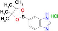 6-(4,4,5,5-Tetramethyl-1,3,2-dioxaborolan-2-yl)-1H-benzo[d]imidazole hydrochloride