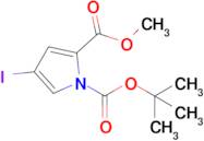 1-(Tert-butyl) 2-methyl 4-iodo-1H-pyrrole-1,2-dicarboxylate