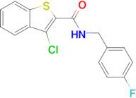 3-Chloro-N-(4-fluorobenzyl)benzo[b]thiophene-2-carboxamide