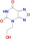 4-(2-Hydroxyethyl)-[1,2,5]oxadiazolo[3,4-d]pyrimidine-5,7(4H,6H)-dione