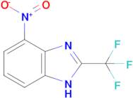 4-nitro-2-(trifluoromethyl)-1H-1,3-benzodiazole