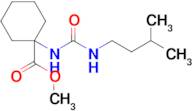 Methyl 1-(3-isopentylureido)cyclohexane-1-carboxylate