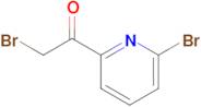 2-Bromo-1-(6-bromopyridin-2-yl)ethan-1-one