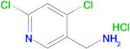 (4,6-Dichloropyridin-3-yl)methanamine hydrochloride