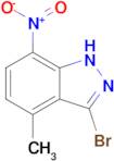 3-Bromo-4-methyl-7-nitro-1H-indazole