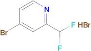 4-Bromo-2-(difluoromethyl)pyridine hydrobromide