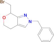 2-Benzyl-7-(bromomethyl)-2,4,5,7-tetrahydropyrano[3,4-c]pyrazole