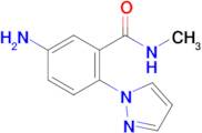 5-Amino-N-methyl-2-(1H-pyrazol-1-yl)benzamide