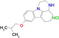 8-Isobutoxy-2,3,3a,4,5,6-hexahydro-1H-pyrazino[3,2,1-jk]carbazole hydrochloride