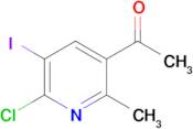 1-(6-Chloro-5-iodo-2-methylpyridin-3-yl)ethan-1-one