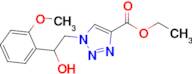 Ethyl 1-(2-hydroxy-2-(2-methoxyphenyl)ethyl)-1H-1,2,3-triazole-4-carboxylate