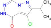 3-Chloro-2-isopropylpyrazolo[1,5-d][1,2,4]triazin-4(5H)-one