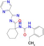 1-(2-Ethylphenyl)-3-(1-(3-(pyrazin-2-yl)-1,2,4-oxadiazol-5-yl)cyclohexyl)urea