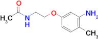 N-(2-(3-amino-4-methylphenoxy)ethyl)acetamide