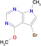 5-Bromo-4-methoxy-7-methyl-7H-pyrrolo[2,3-d]pyrimidine