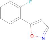 5-(2-Fluorophenyl)isoxazole