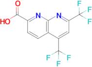 5,7-Bis(trifluoromethyl)-1,8-naphthyridine-2-carboxylic acid