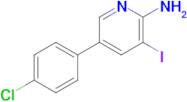 5-(4-Chlorophenyl)-3-iodopyridin-2-amine