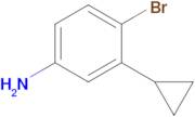 4-Bromo-3-cyclopropylaniline