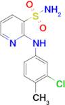 2-((3-Chloro-4-methylphenyl)amino)pyridine-3-sulfonamide