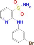 2-((3-Bromophenyl)amino)pyridine-3-sulfonamide