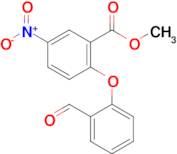 Methyl 2-(2-formylphenoxy)-5-nitrobenzoate