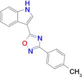 5-(1H-indol-3-yl)-3-(p-tolyl)-1,2,4-oxadiazole
