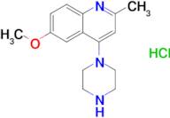 6-Methoxy-2-methyl-4-(piperazin-1-yl)quinoline hydrochloride