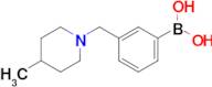 (3-((4-Methylpiperidin-1-yl)methyl)phenyl)boronic acid