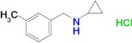 N-(3-methylbenzyl)cyclopropanamine hydrochloride