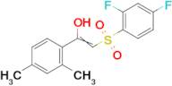 2-(2,4-difluorobenzenesulfonyl)-1-(2,4-dimethylphenyl)ethen-1-ol