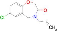 4-Allyl-7-chloro-4,5-dihydrobenzo[f][1,4]oxazepin-3(2H)-one