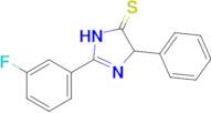 2-(3-fluorophenyl)-4-phenyl-4,5-dihydro-1H-imidazole-5-thione