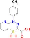 1-(P-tolyl)-1H-pyrido[2,3-e][1,3,4]thiadiazine-3-carboxylic acid 4,4-dioxide