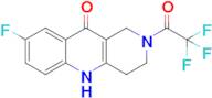 8-Fluoro-2-(2,2,2-trifluoroacetyl)-1,3,4,5-tetrahydrobenzo[b][1,6]naphthyridin-10(2H)-one