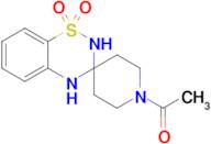 1-(1,1-Dioxido-2H,4H-spiro[benzo[e][1,2,4]thiadiazine-3,4'-piperidin]-1'-yl)ethan-1-one