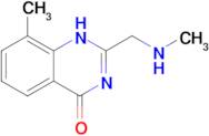 8-methyl-2-[(methylamino)methyl]-1,4-dihydroquinazolin-4-one