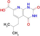 5-(2-methylpropyl)-2,4-dioxo-1H,2H,3H,4H-pyrido[2,3-d]pyrimidine-7-carboxylic acid