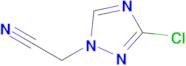2-(3-Chloro-1H-1,2,4-triazol-1-yl)acetonitrile